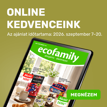 ecofamily.hu - Drogéria és élelmiszer online bevásárlás