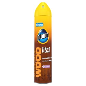   Pronto Wood Shine & Protect bútorápoló aeroszol levendula illattal 250 ml