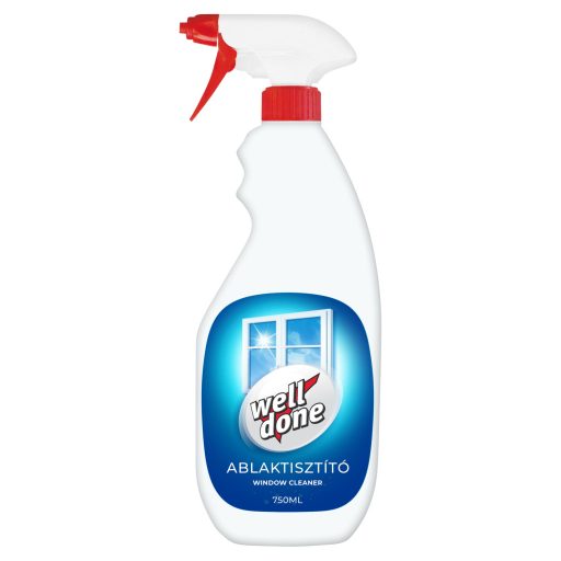 Well Done Fresh ablaktisztító 750ml kék