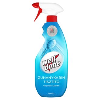 Well done zuhanykabin tisztító 750ml