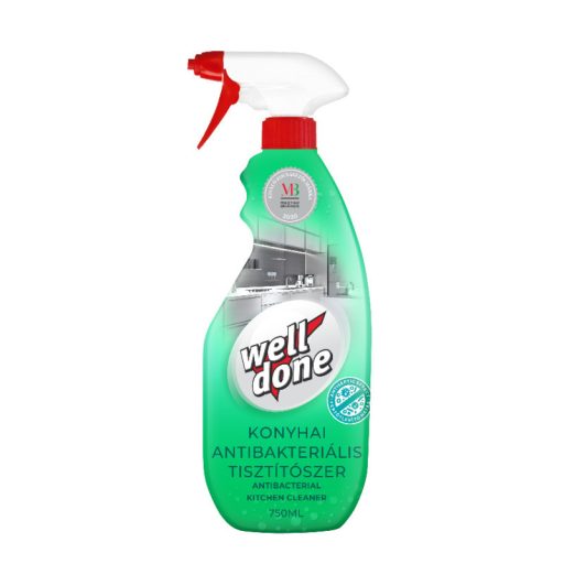 Well Done konyhai tisztító 750ml fertőtlenítő hat.