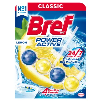 Bref Power Active Lemon WC frissítő 50 g