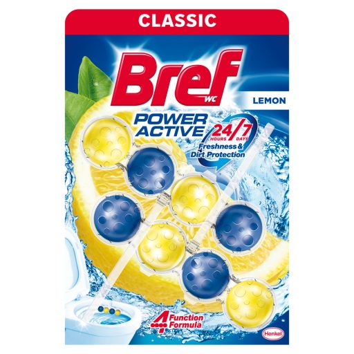 Bref Power Aktiv Lemon WC frissítő 2 x 50 g