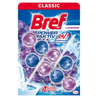 Bref Power Aktiv Lavender WC frissítő 2 x 50 g