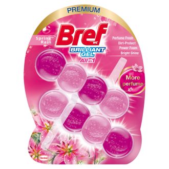 Bref Brilliant Gel Spring Rain WC frissítő 2 x 42 g