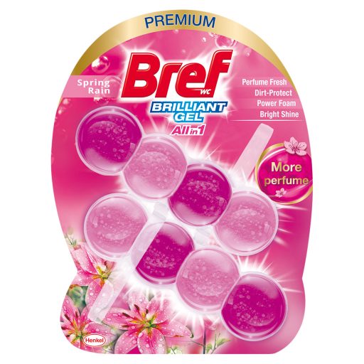 Bref Brilliant Gel Spring Rain WC frissítő 2 x 42 g