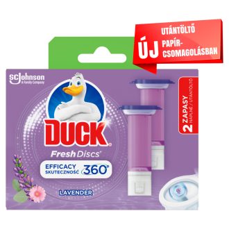   Duck Fresh Discs Levendula WC-öblítő korong utántöltő 2 x 36 ml (72 ml)