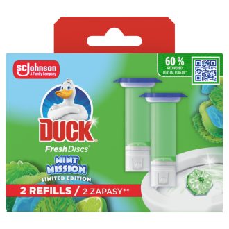 Duck fresh disc wc tisztító 2x36ml refill Mint Mission