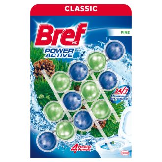 Bref Power Aktiv Pine WC frissítő 3 x 50 g
