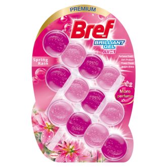 Bref Brilliant Gel Spring Rain WC frissítő 3 x 42 g