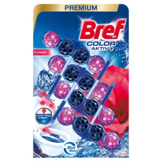 Bref Color Aktiv Flower WC frissítő 4 x 50 g (200 g)