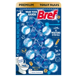 Bref Limited Edition Herbal Freshness WC frissítő 4 x 50 g