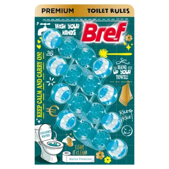 Bref Limited Edition Marine Freshness WC frissítő 4 x 50 g