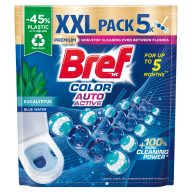   Bref Color Auto Active Eucalyptus WC frissítő 5 x 50 g (250 g)