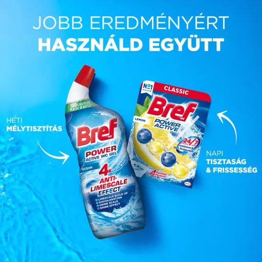 Bref Power Active Ocean WC tisztítószer 750 ml