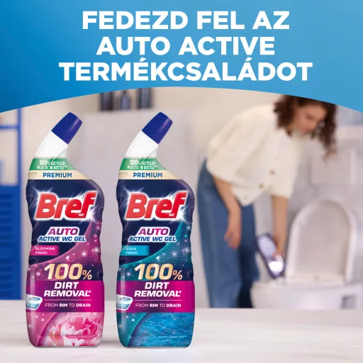 Bref Auto Active Aqua Fresh WC tisztítószer 750 ml