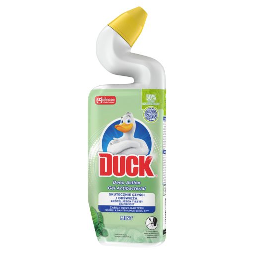 Duck Deep Action Gel WC-tisztító fertőtlenítő gél menta illattal 750 ml