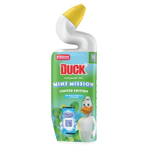 Duck wc tisztító folyadék 750ml Mint Mission
