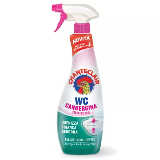ChanteClair wc tisztító hab 625ml fehérítővel