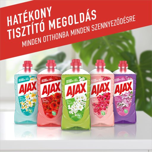 Ajax Flower Fiesta Tavaszi virágok Zöld általános tisztítószer 1000 ml