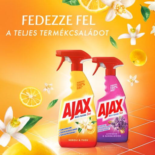 Ajax általános tiszító spray 500ml mood boosting uplifting