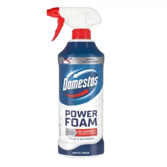   Domestos Power Foam WC és fürdőszoba tisztító hab 650ml Arctic Fresh