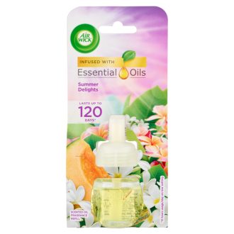   Air Wick Essential Oils Nyári Hangulat elektromos utántöltő légfrissítő készülékhez 19 ml