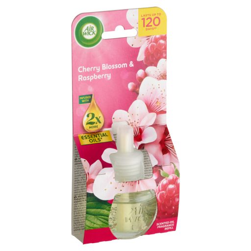 Air Wick elektromos légfrissítő utántöltő 19ml Cseresznyevirág és málna