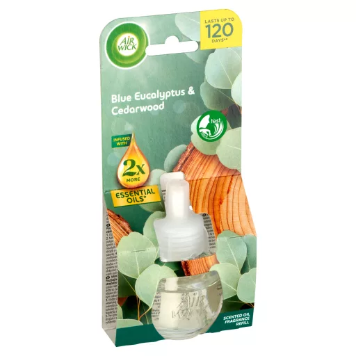 Air Wick elektromos légfrissítő utántöltő 19ml Eukaliptusz és cédrusfa
