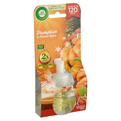 Air Wick elektromos légfrissítő utántöltő 19ml Fűszeres sütőtök illattal