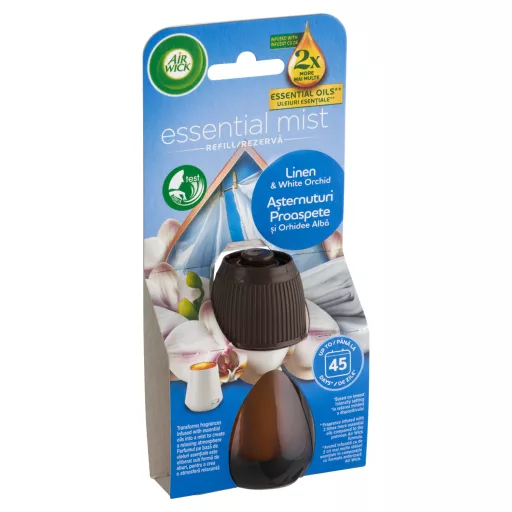 Air Wick Aroma diffúzor ut. 20ml Pamut és fehér orchidea