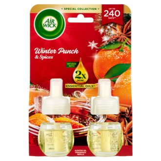   Air Wick elektromos légfrissítő utántöltő 2x19ml Gyümölcsös téli punch