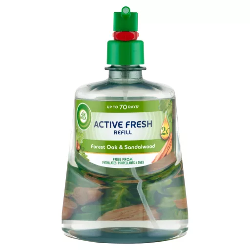 Air Wick Active Fresh Erdei Tölgy és Szantálfa utántöltő 228 ml