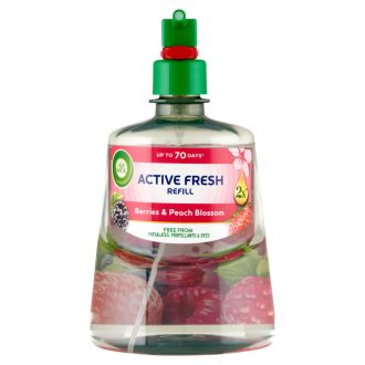   Air Wick Active Fresh Erdei gyümölcs és barackvirág utántöltő 228 ml