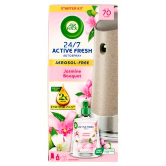   Air Wick Active Fresh Jázmin Csokor készülék és utántöltő 228 ml