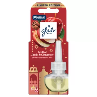   Glade Twinkling Apple & Cinnamon elektromos légfrissítő utántöltő 20 ml