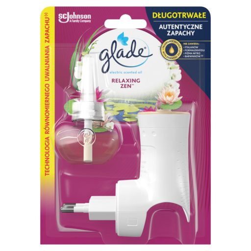 Glade Relaxing Zen elektromos légfrissítő készülék 20 ml