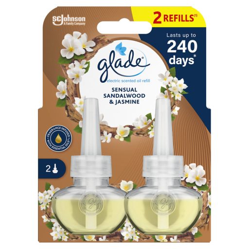 Glade elektromos foly. ut. 2x20ml Sensual Sandalwood & JasmineDuo
