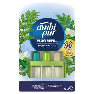   Ambi Pur 3Volution Elektromos légfrissítő-utántöltő, Morning Dew 20 ml