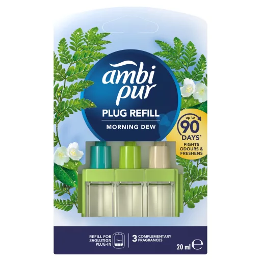 Ambi Pur 3Volution Elektromos légfrissítő-utántöltő, Morning Dew 20 ml