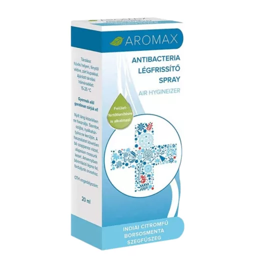 Aromax légfrissítő spray 20ml Indiai-Borsmenta-Szegfűszeg antibacteria