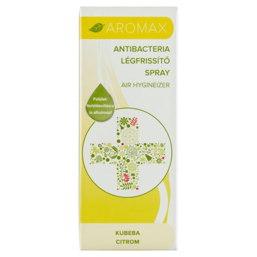 Aromax Antibacteria kubeba-citrom légfrissítő spray 20 ml