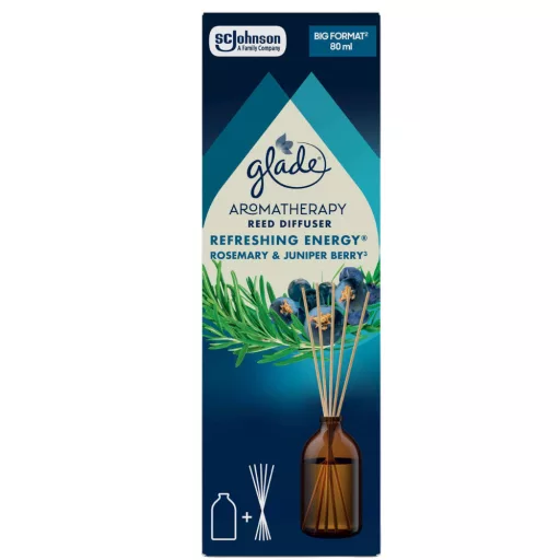 Glade fapálcás illatosító 80ml Refreshing Energy Aromatherapy