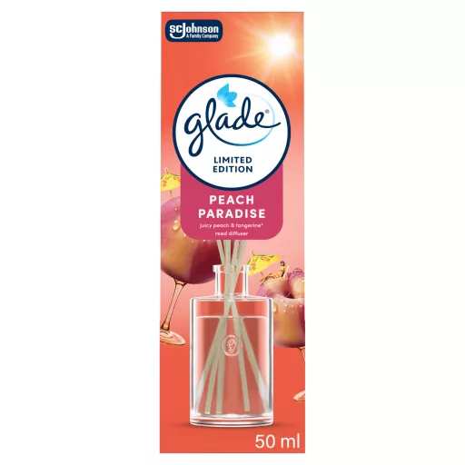 Glade fapálcás illatosító 50ml Peach Paradise Reed Diffuser S26