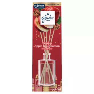   Glade Twinkling Apple & Cinnamon fapálcás illatosító 50 ml