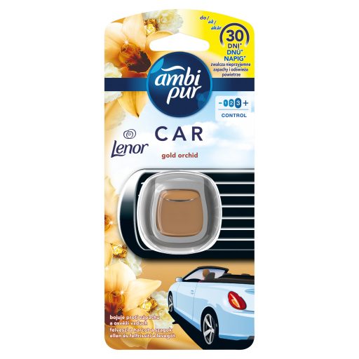 Ambi Pur Gold Orchid Csíptetős Autóillatosító Utántöltő, 1 Db