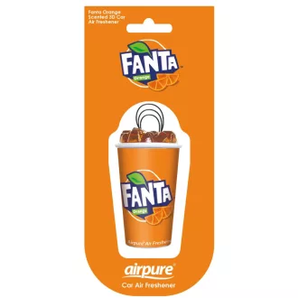 Airpure Car autós illatosító 3D pohár - Fanta narancs