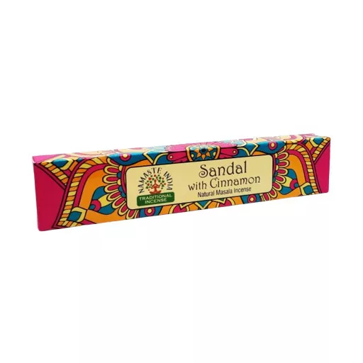 Namaste Füstölő 15db/cs India Szantál és Fahéj
