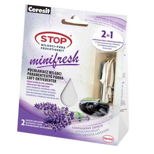 Ceresit Stop páramentesítő párna 2x50g 2in1 levendula
