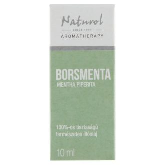   Naturol Aromatherapy 100%-os tisztaságú természetes borsmenta illóolaj 10 ml